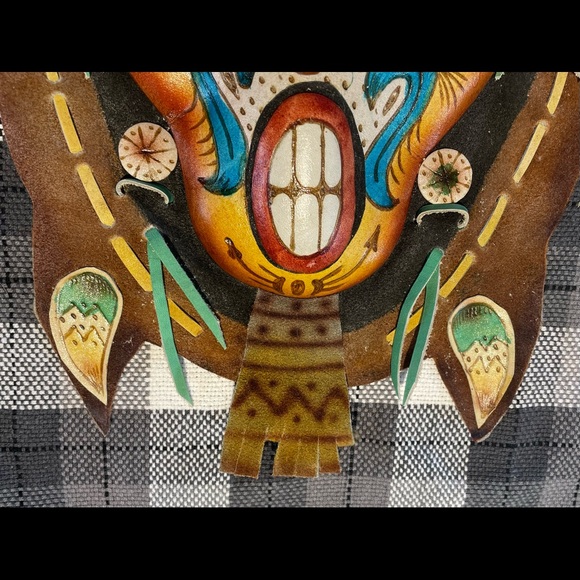 Leather Warrior Mask - Picture 5 of 9